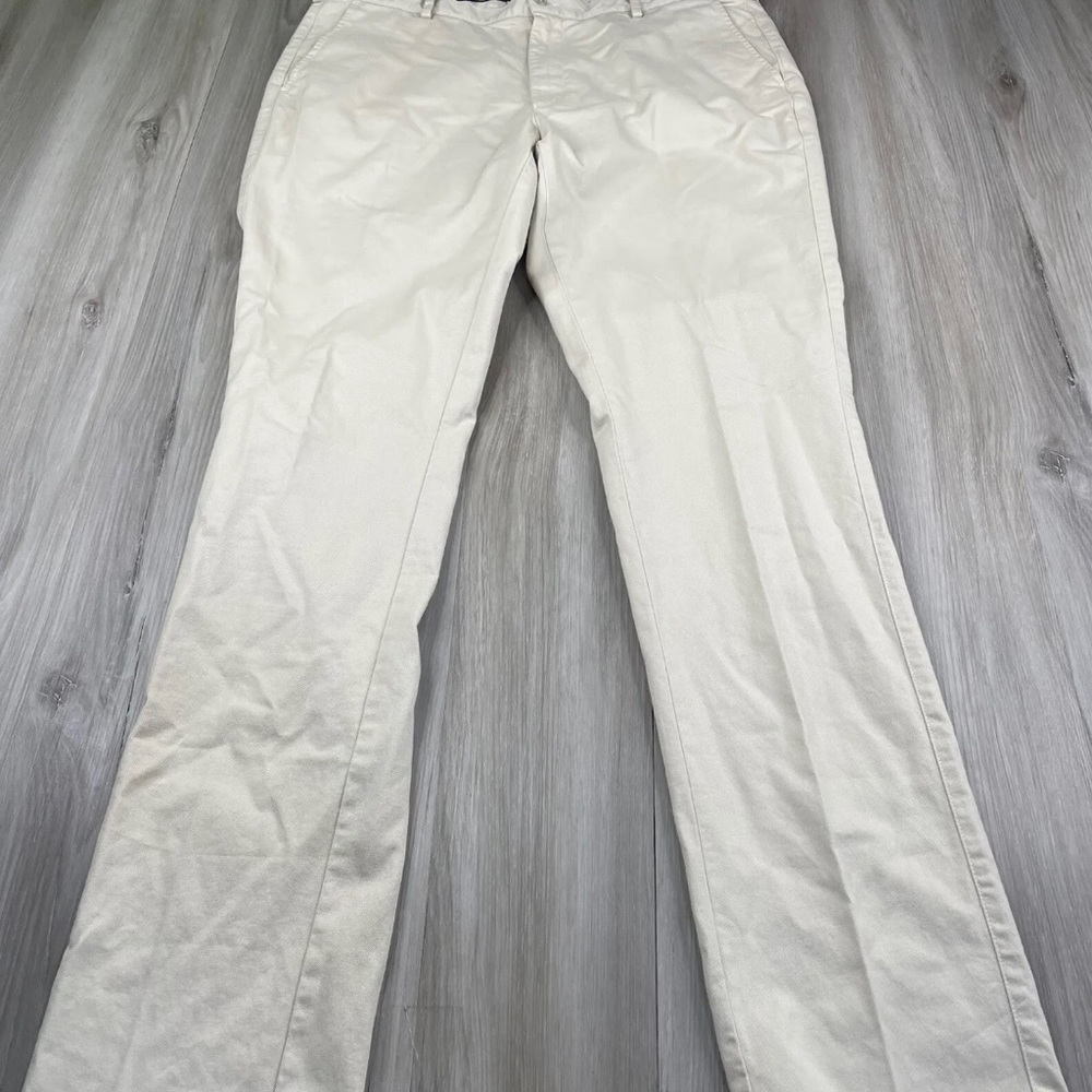 NEW PETER MILLAR Crown 5-Pocket Chino Golf Dress Pant STO Khaki Size 38 x 36